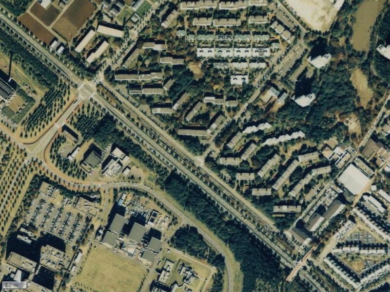 【1987~1990年度撮影】昔のデュオヒルズつくば学園都市の場所・周辺環境