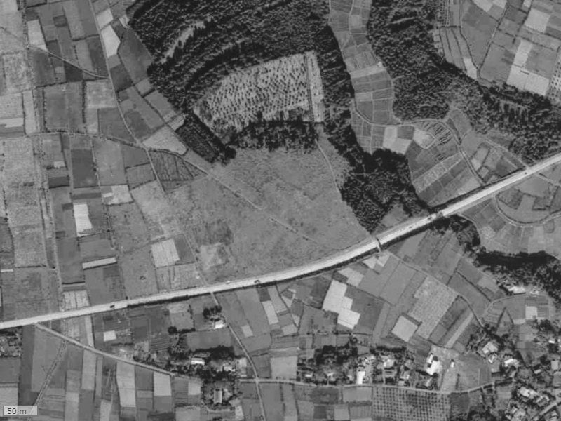 【1961～1969年度撮影】昔のグランアリーナレジデンスの場所・周辺環境