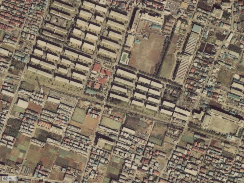 【1979～1983年度撮影】昔のパークホームズ日吉本町の場所・周辺環境