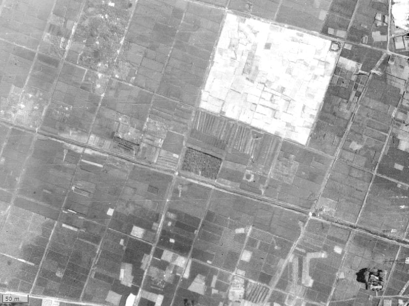 【1945～1950年度撮影】昔のパークホームズ日吉本町の場所・周辺環境