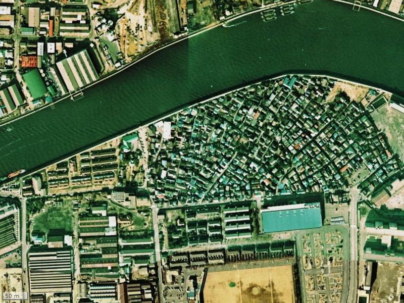 【1979~1983年度撮影】昔の東京フロンティアシティの場所・周辺環境