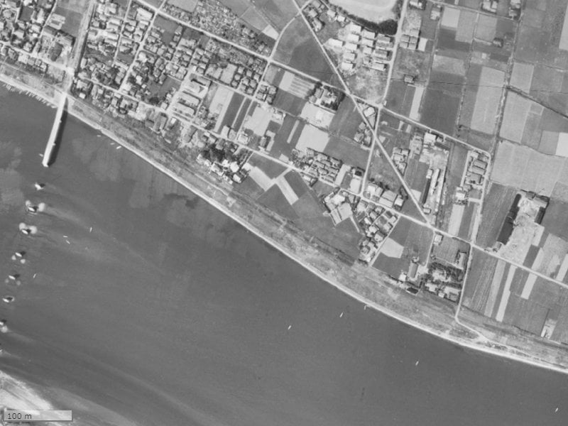 【1961～1969年度撮影】昔のレクシアシティ宮崎アクアグランデの場所・周辺環境