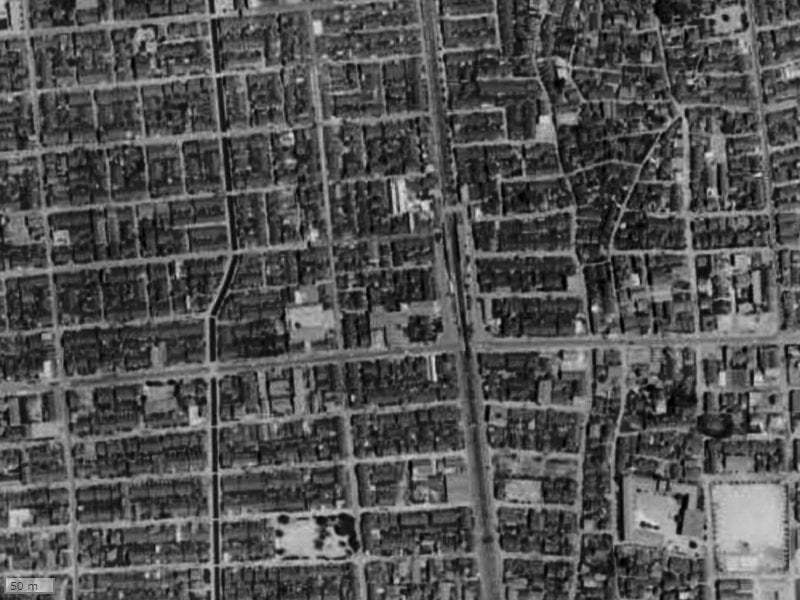 【1961～1969年度撮影】昔のプレミスト針中野駅前の場所・周辺環境