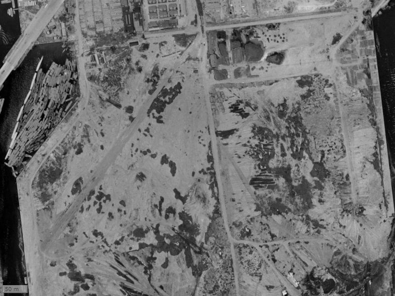 【1961～1969年度撮影】昔のザ・湾岸タワーレックスガーデンの場所・周辺環境