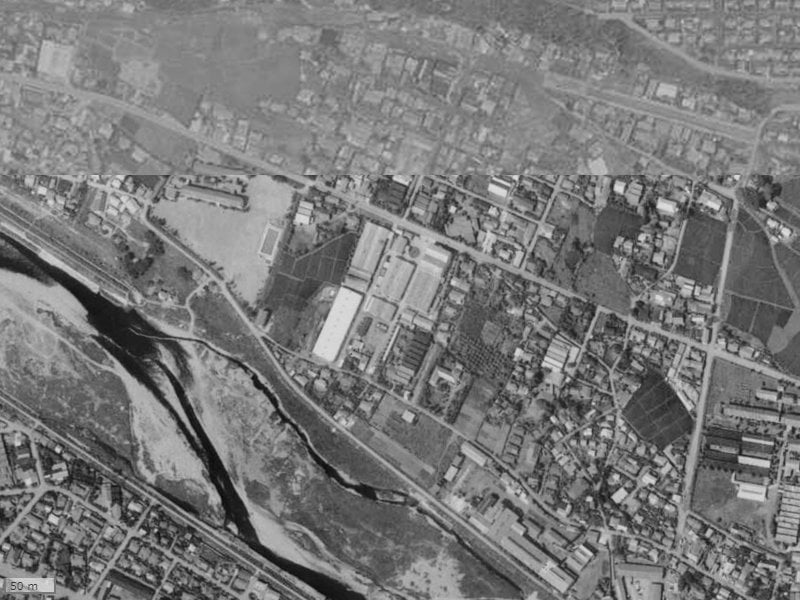 【1961～1969年度撮影】昔のアクシア八王子ピュアマークスの場所・周辺環境