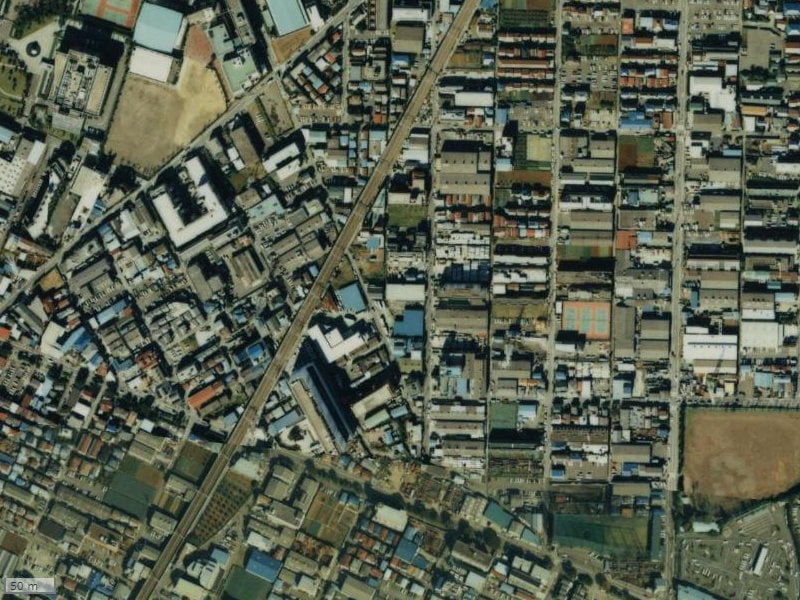 【1987～1990年度撮影】昔のエクセレントスクエア日吉の場所・周辺環境