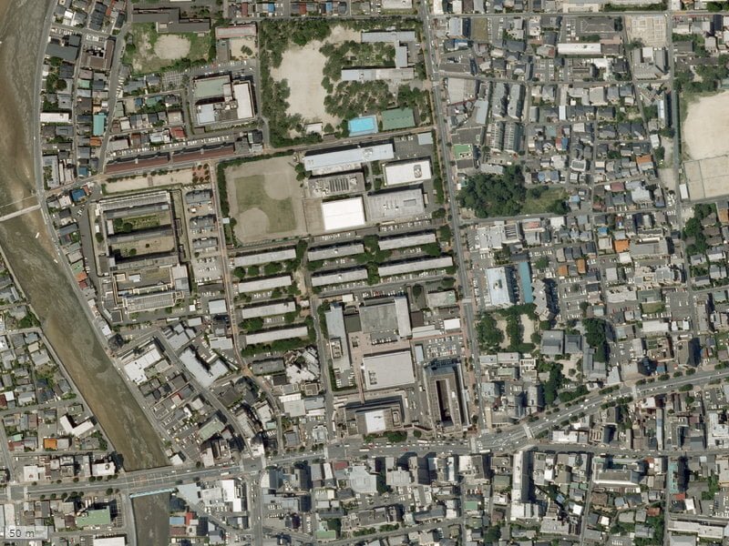 【2007年度撮影】昔のレジデンス百道の場所・周辺環境