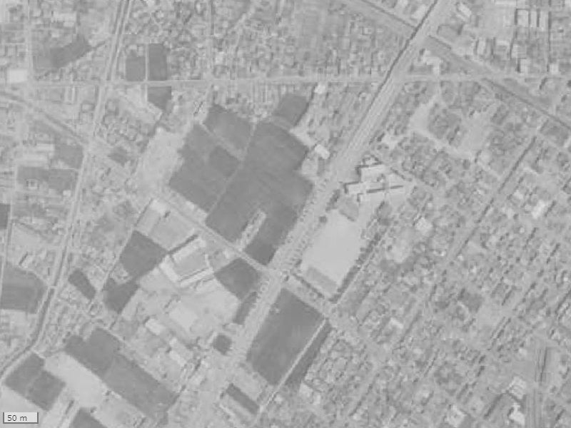 【1961～1969年度撮影】昔のエイリックスタイル大分駅西フェリオの場所・周辺環境