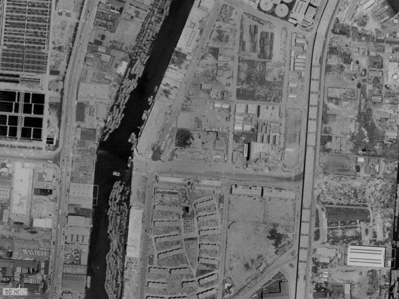 【1961～1969年度撮影】昔のコスモポリス品川の場所・周辺環境