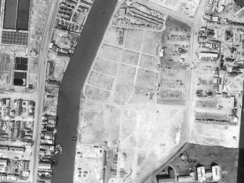 【1945～1950年度撮影】昔のコスモポリス品川の場所・周辺環境