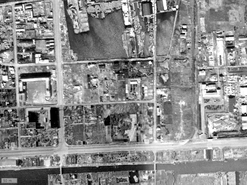 【1945～1950年度撮影】昔の東陽町ハイホームの場所・周辺環境