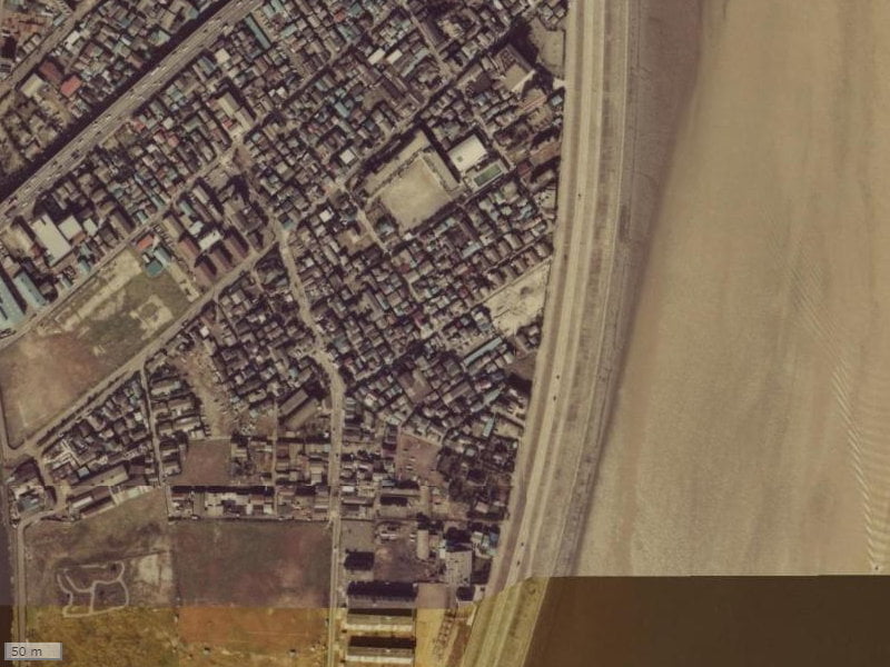 【1979～1983年度撮影】昔の小松川チェリーガーデンの場所・周辺環境