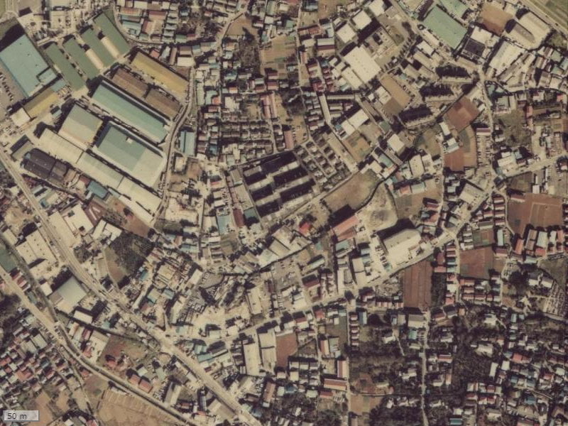 【1979～1983年度撮影】昔のパークホームズ武蔵新城フィールドレジデンスの場所・周辺環境