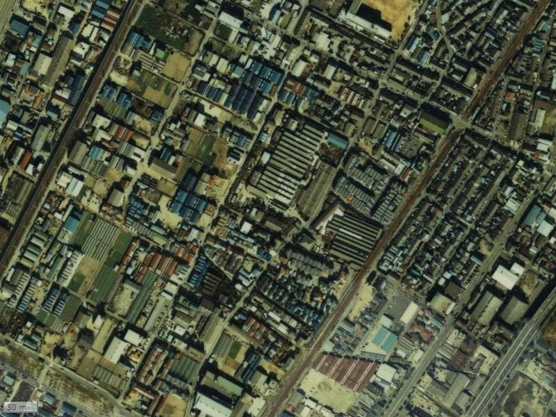 【1979~1983年度撮影】昔のメゾンドール浜寺北の場所・周辺環境