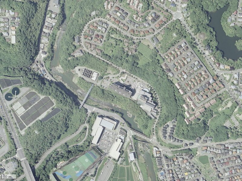 【2007年度撮影】昔の移瀬ガーデンハイツの場所・周辺環境