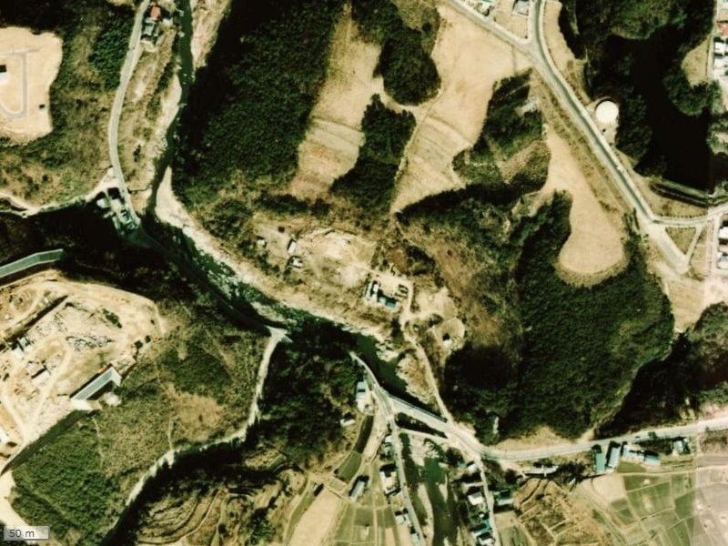 【1974～1978年度撮影】昔の移瀬ガーデンハイツの場所・周辺環境