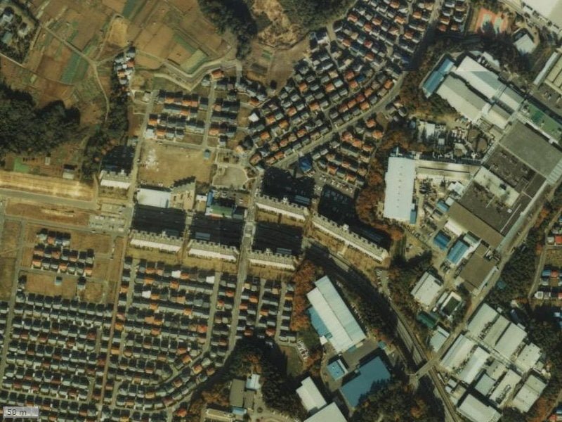 【1984~1986年度撮影】昔の取手中央タウンの場所・周辺環境