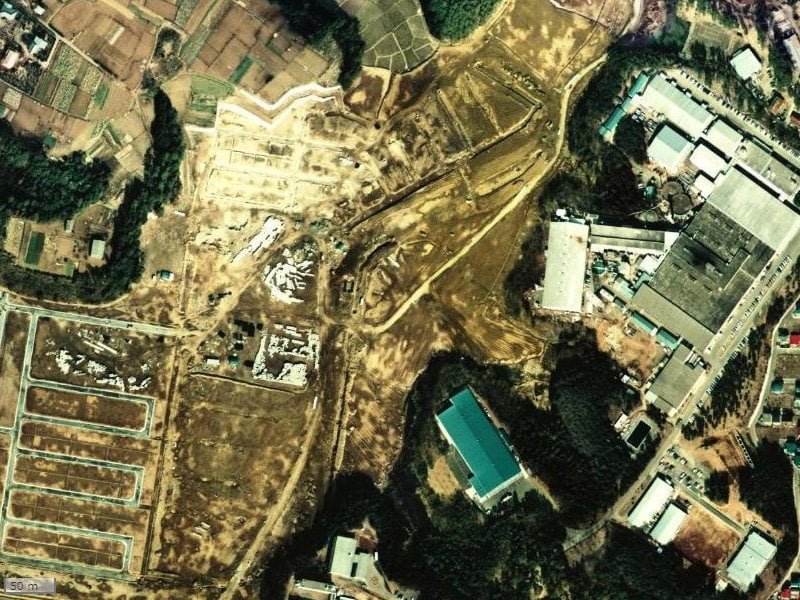 【1974~1978年度撮影】昔の取手中央タウンの場所・周辺環境