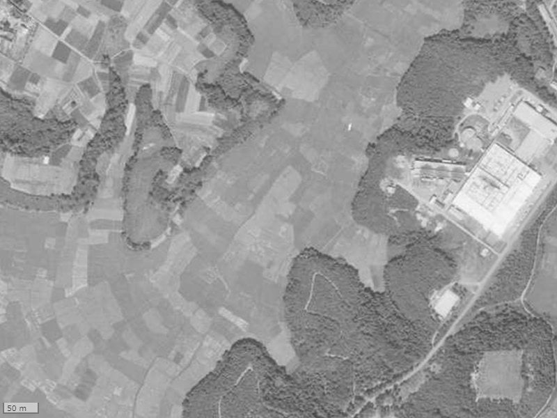 【1961~1969年度撮影】昔の取手中央タウンの場所・周辺環境