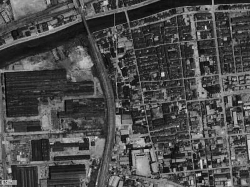 【1961～1969年度撮影】昔のシティテラス京橋の場所・周辺環境