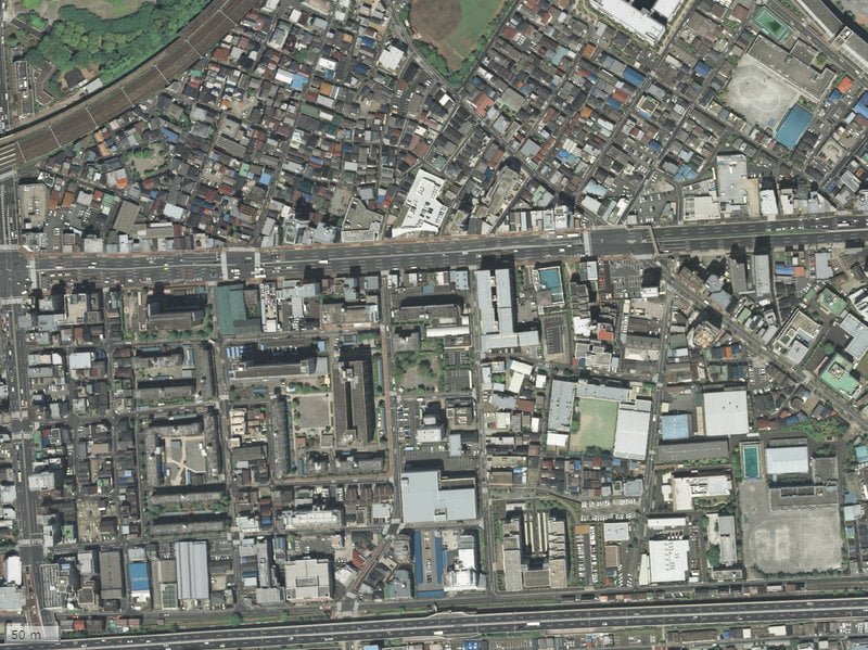 【2009年度撮影】昔のパークフロントテラス亀戸の場所・周辺環境