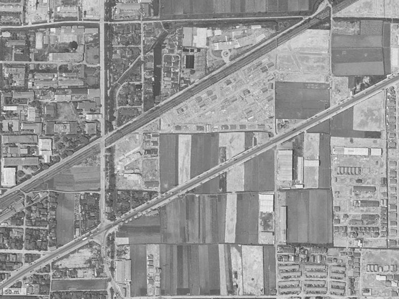 【1961～1969年度撮影】昔のファミール高槻フェリークの場所・周辺環境