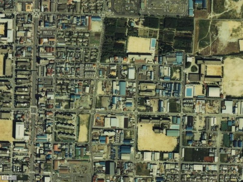 【1979～1983年度撮影】昔のビューネ鶴見緑地公園の場所・周辺環境