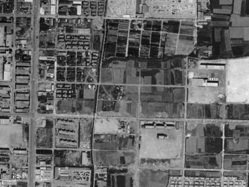 【1961～1969年度撮影】昔のビューネ鶴見緑地公園の場所・周辺環境