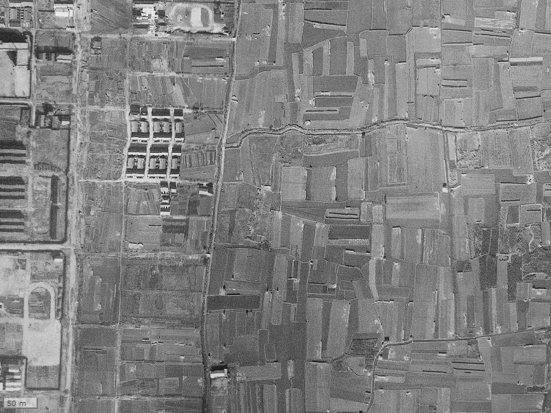 【1936～1942年度撮影】昔のビューネ鶴見緑地公園の場所・周辺環境