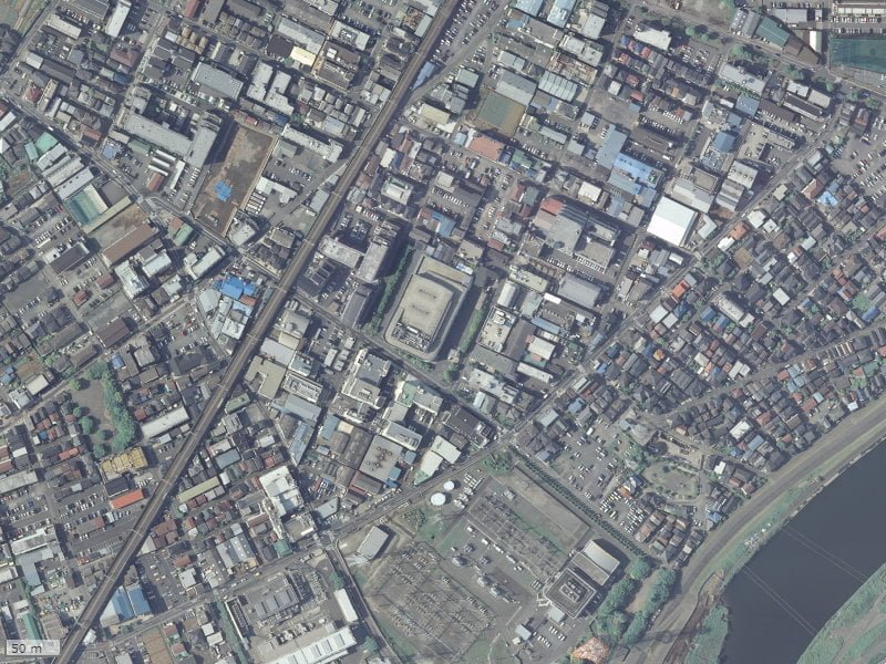 【2007年度撮影】昔のシティテラス横浜綱島ガーデンズの場所・周辺環境