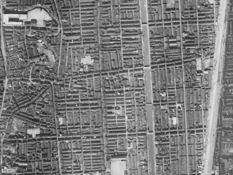 【1936～1942年度撮影】昔のエステムコート鶴橋パルテピアの場所・周辺環境