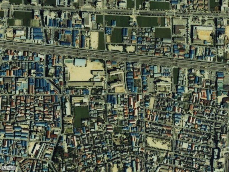 【1979～1983年度撮影】昔のパルコートグランオアシスの場所・周辺環境