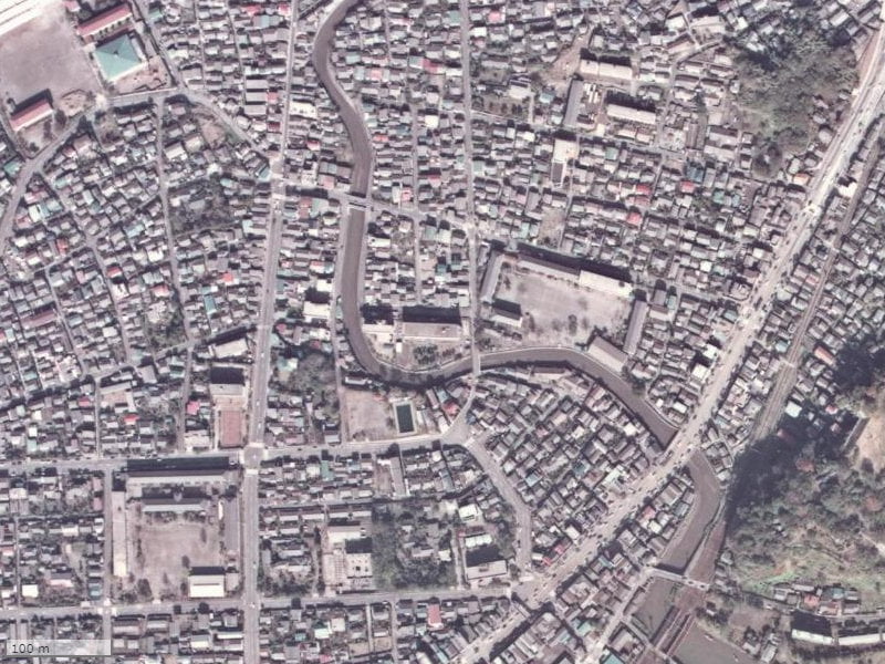 【1974～1978年度撮影】昔のMJR清水町の場所・周辺環境