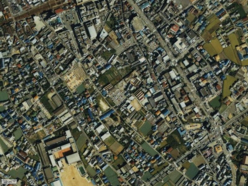 【1984～1986年度撮影】昔のファミールアクシス泉佐野の場所・周辺環境