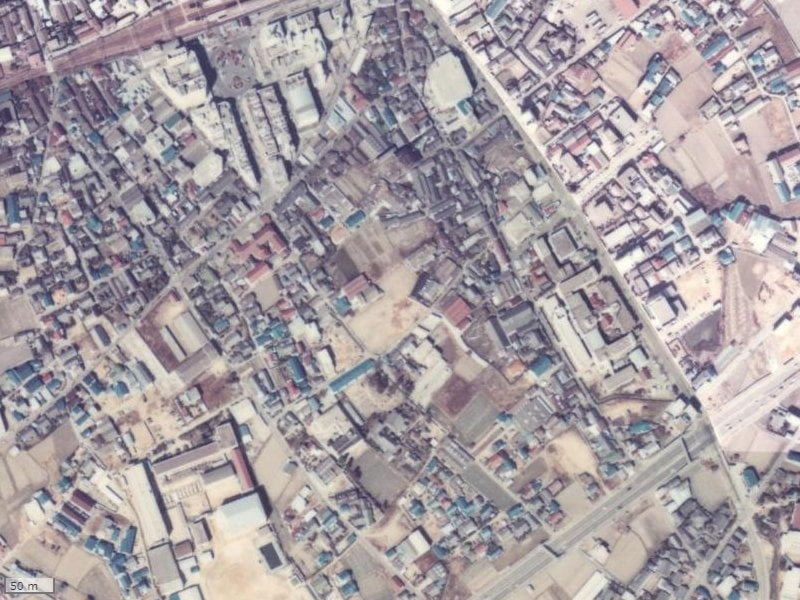 【1974～1978年度撮影】昔のファミールアクシス泉佐野の場所・周辺環境