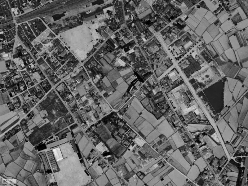 【1961～1969年度撮影】昔のファミールアクシス泉佐野の場所・周辺環境