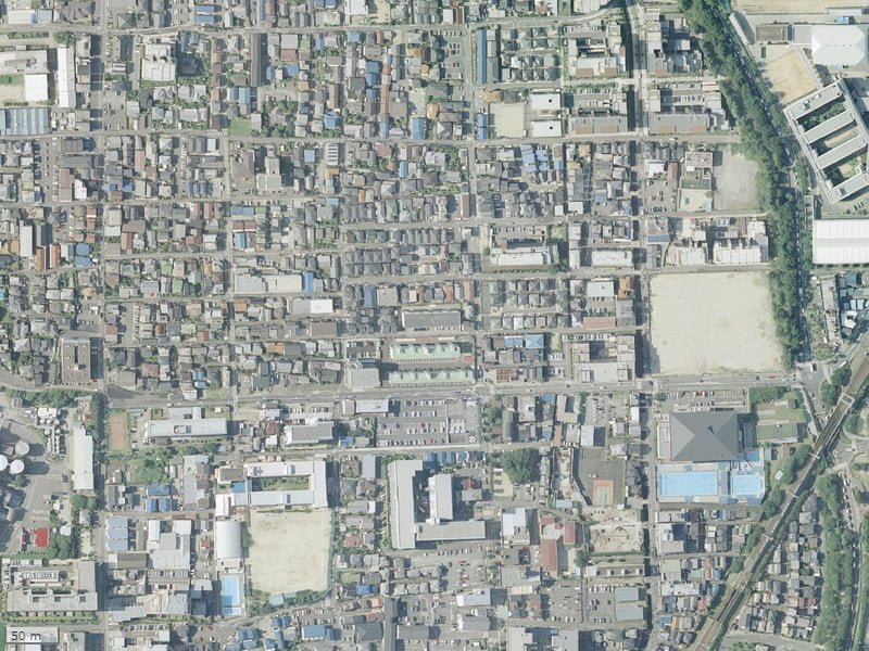 【2007年度撮影】昔のサンクレイドル茨木下中条の場所・周辺環境