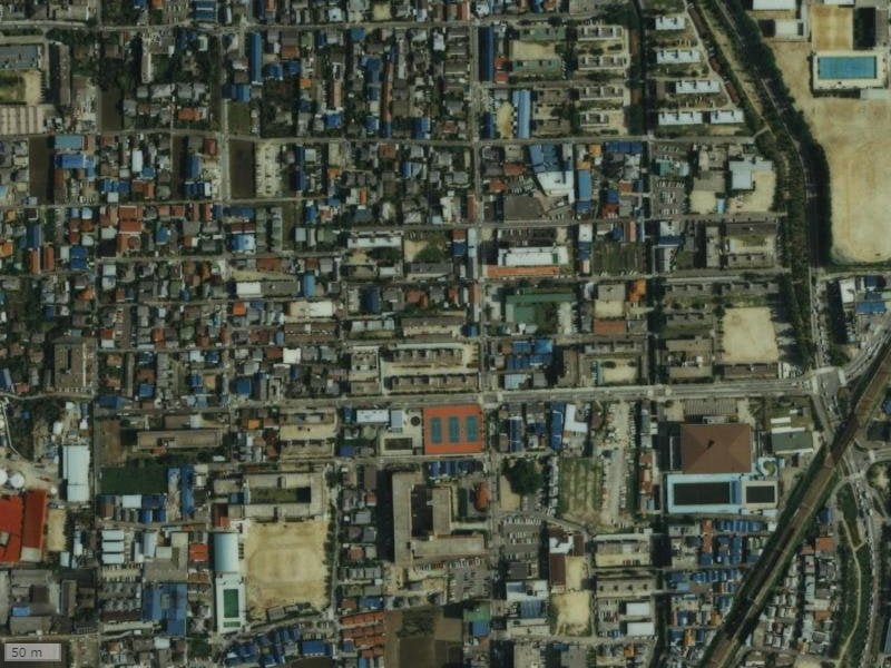 【1984~1986年度撮影】昔のサンクレイドル茨木下中条の場所・周辺環境