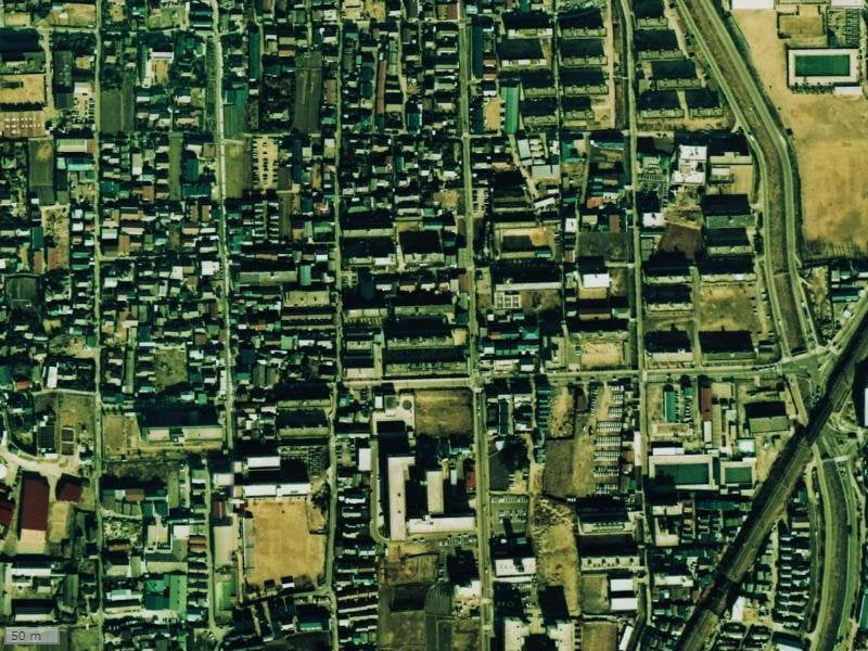 【1974~1978年度撮影】昔のサンクレイドル茨木下中条の場所・周辺環境