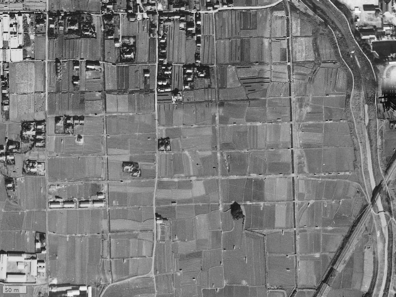 【1936~1942年度撮影】昔のサンクレイドル茨木下中条の場所・周辺環境