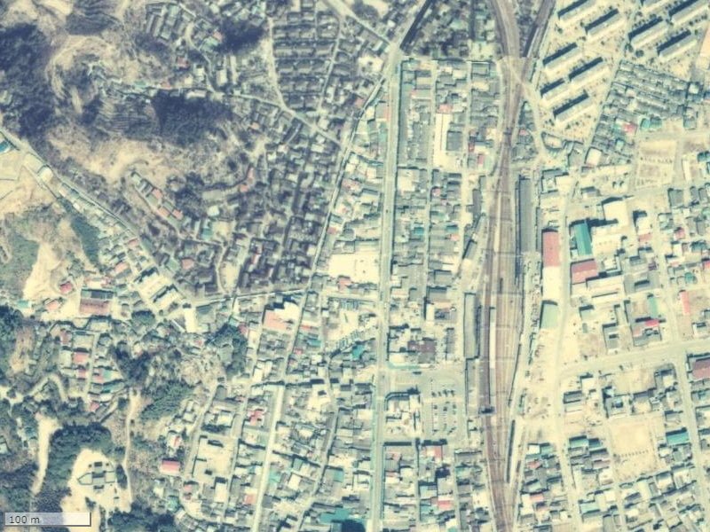 【1974~1978年度撮影】昔のサンネクシオ延岡駅前の場所・周辺環境