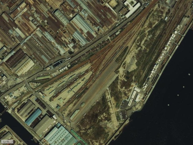 【1979～1983年度撮影】昔のリバーガーデンシティさくらの丘の場所・周辺環境