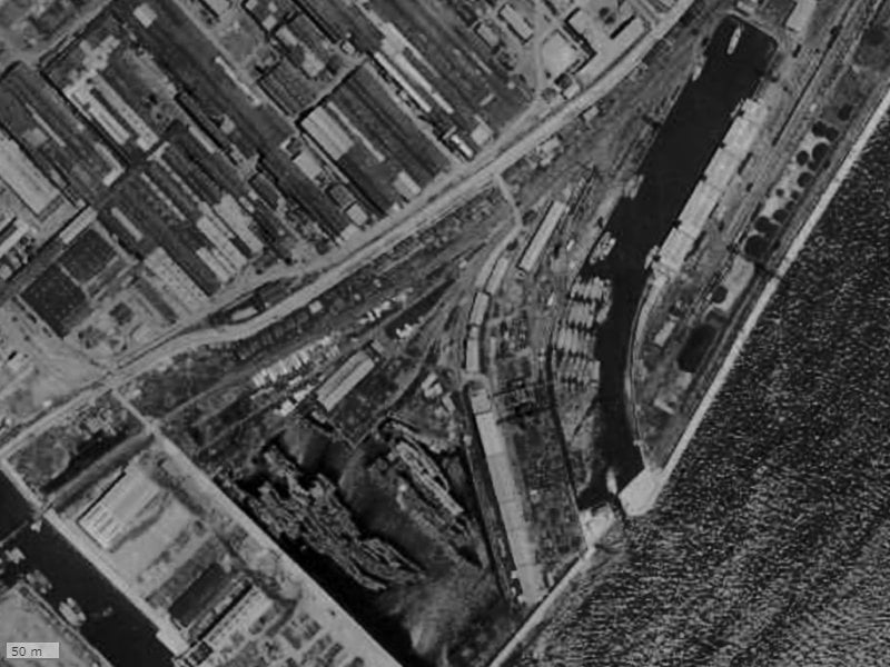 【1961～1969年度撮影】昔のリバーガーデンシティさくらの丘の場所・周辺環境