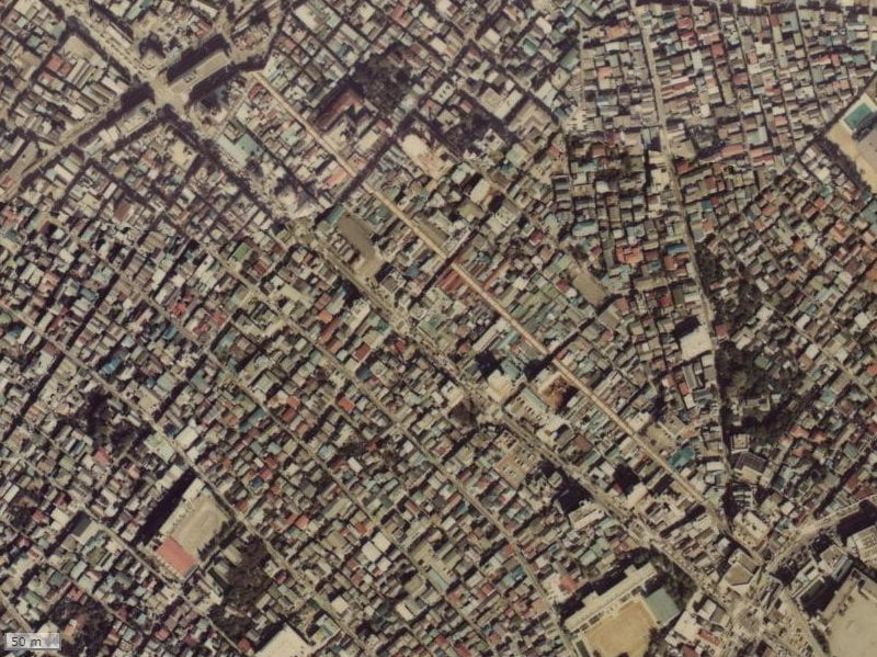 【1979～1983年度撮影】昔のサンクタス武蔵小山の場所・周辺環境