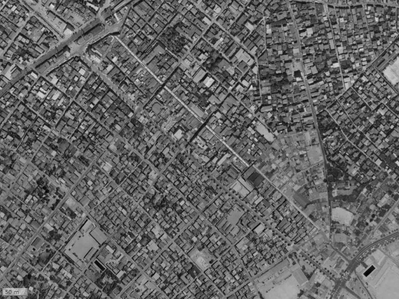 【1961～1969年度撮影】昔のサンクタス武蔵小山の場所・周辺環境