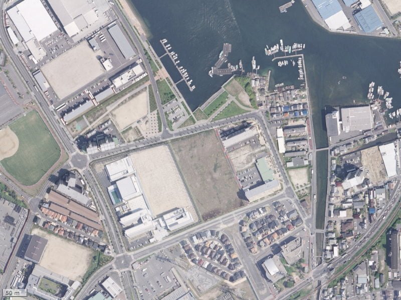 【2009年度撮影】ヴェルディ坂ベイテラス（建設前）の場所・周辺環境