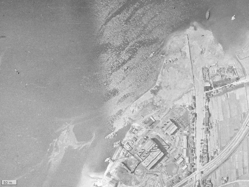 【1945～1950年度撮影】昔のヴェルディ坂ベイテラスの場所・周辺環境