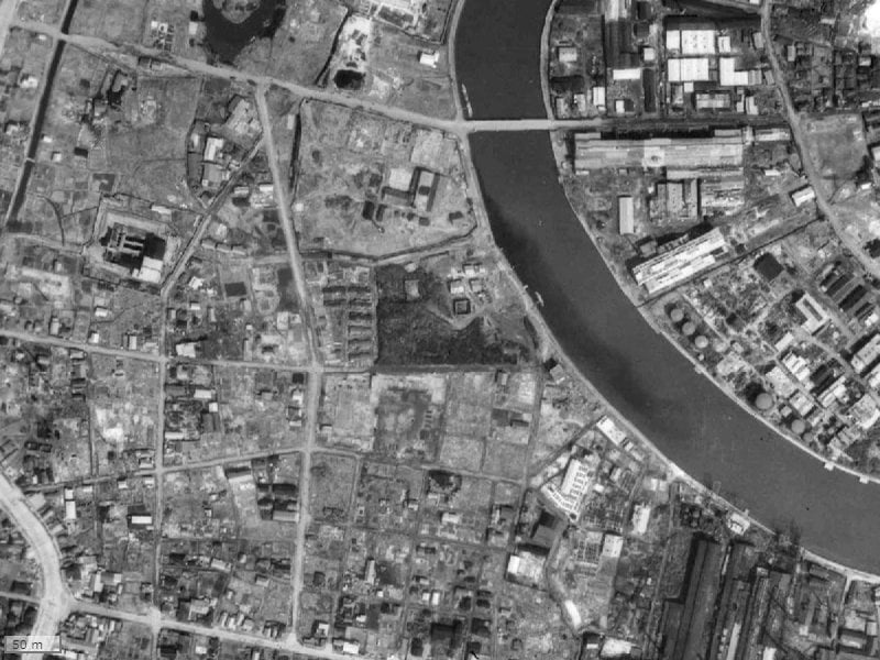 【1945~1950年度撮影】昔のソライエ・プレミアムテラスの場所・周辺環境