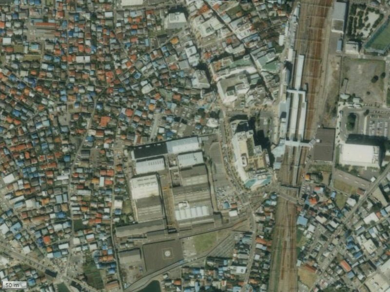 【1987～1990年度撮影】昔のシティタワー所沢クラッシィの場所・周辺環境