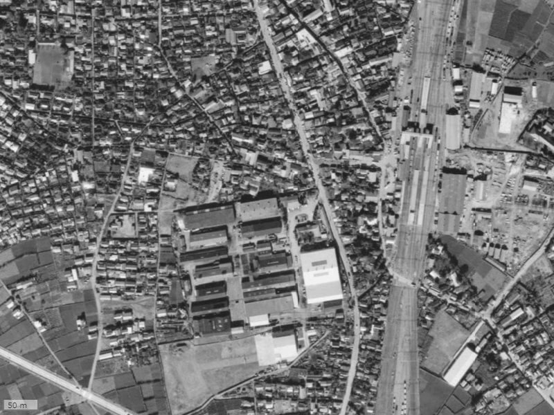 【1961～1969年度撮影】昔のシティタワー所沢クラッシィの場所・周辺環境